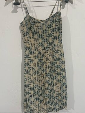 Moulinette Soeurs Blue Spaghetti-Strap Mini Dress